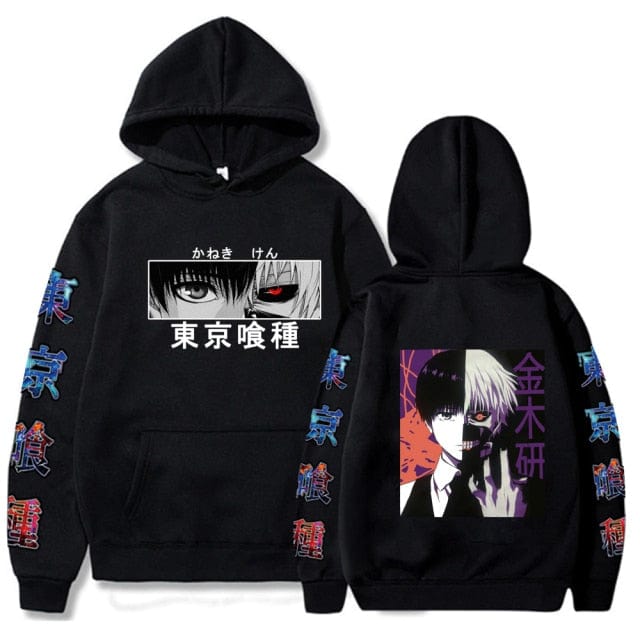 Anime Print Hip Hop Hoodie