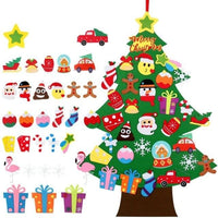 Kids DIY Felt Christmas Tree Decoration