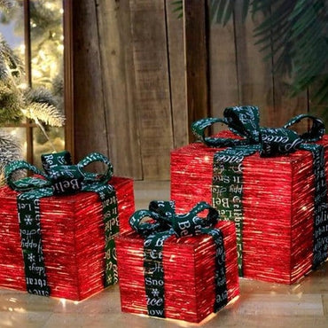 3pcs Christmas Gift Box Packaging