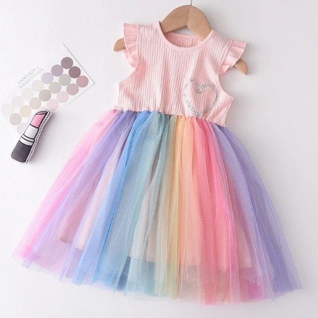 Girls Embroidery Long Sleeve Dress