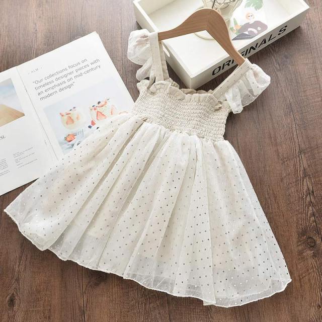 Girls Embroidery Long Sleeve Dress