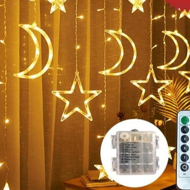 Christmas Decorative Curtain Lights