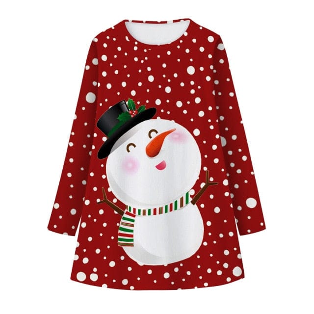 Girls Christmas Santa Claus Party Clothing