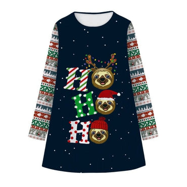 Girls Christmas Santa Claus Party Clothing