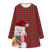 Girls Christmas Santa Claus Party Clothing