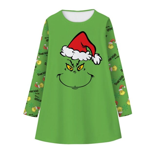 Girls Christmas Santa Claus Party Clothing