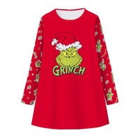 Girls Christmas Santa Claus Party Clothing