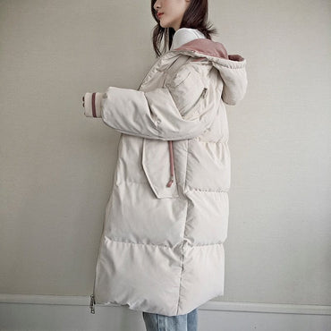 Thickened Warm Loose Quilted Puffer Jacket