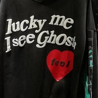 Cotton Rich Velvet Long Sleeve Hip Hop Sweatshirt