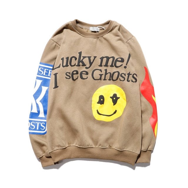 Cotton Rich Velvet Long Sleeve Hip Hop Sweatshirt