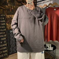 Broadcloth Long Sleeve Oversize Sweatshirt