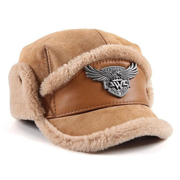 Lambs Wool Warm Bomber Hat