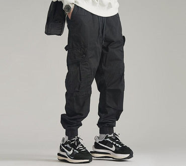 Multi-Pocket Loose Joggers