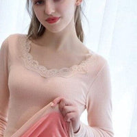 Winter Thermal Lace Underwear