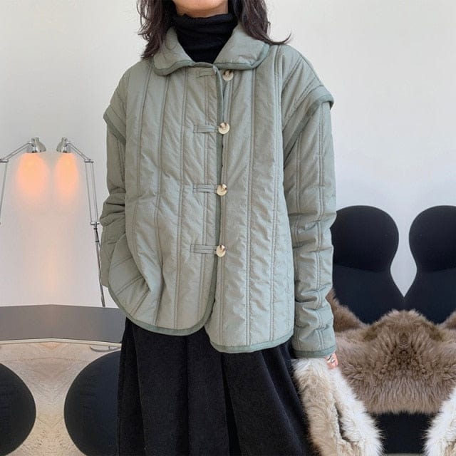 Quilted Loose Warm Winter Jacket