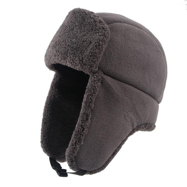 Wool Fur Bomber Hat