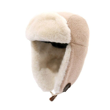 Windproof Plush Bomber Hat