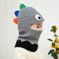 Children's Scarf Hat Dinosaur Beanie
