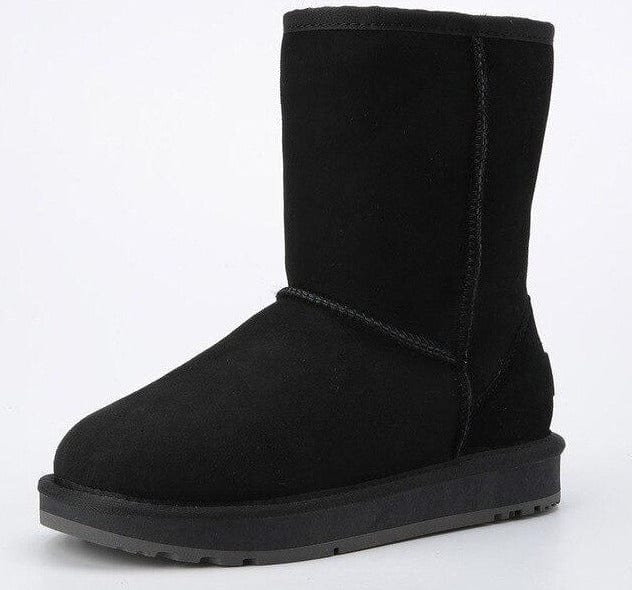 Men's Wool Fur Lined Winter Boots