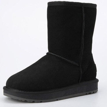 Men's Wool Fur Lined Winter Boots