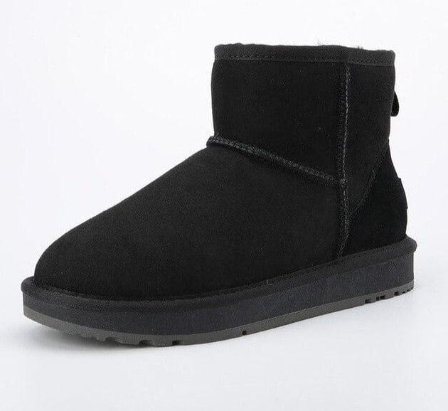 Men's Wool Fur Lined Winter Boots