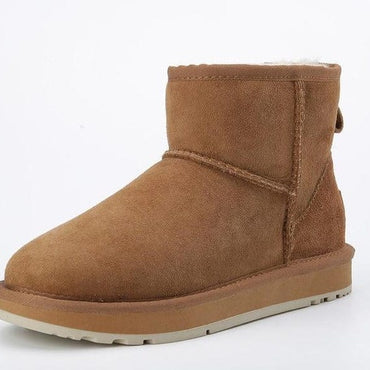 Men's Wool Fur Lined Winter Boots