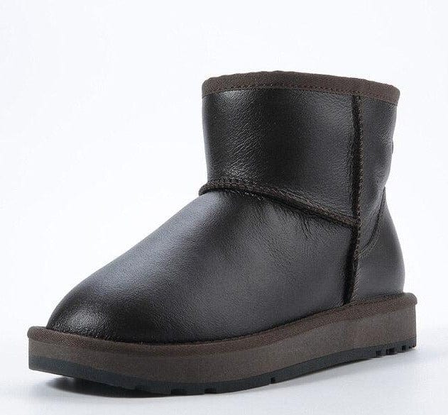 Men's Wool Fur Lined Winter Boots