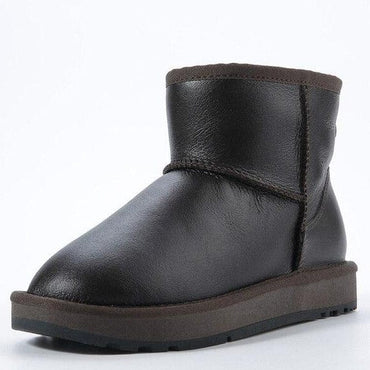 Men's Wool Fur Lined Winter Boots