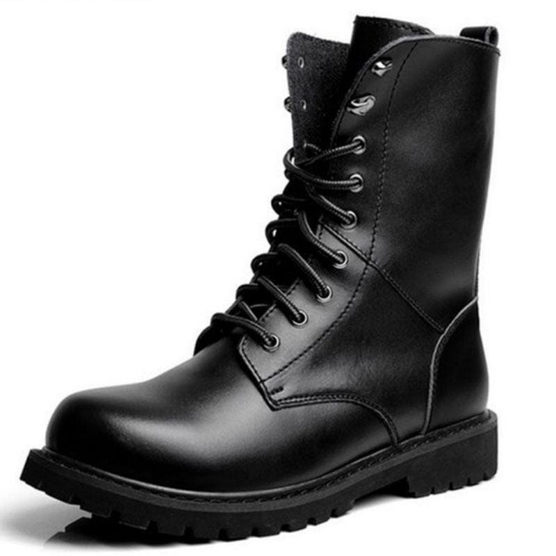 Genuine Leather Ankle Winter Boots