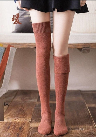 Thick Fluffy Warm Winter Stockings