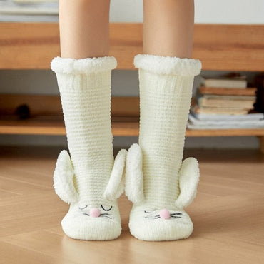 Cartoon Warm Winter Floor Socks