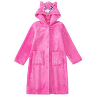 Winter Warm Boys and Girls Hooded Cartoon Pyjamas