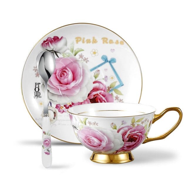 European Style Bone China Tea Set