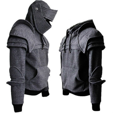 Medieval Knight Hooded Sweat Top