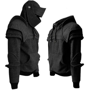 Medieval Knight Hooded Sweat Top