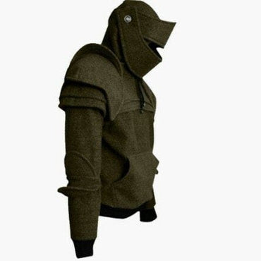 Medieval Knight Hooded Sweat Top