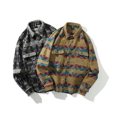 Winter Wool Flannel Shirt