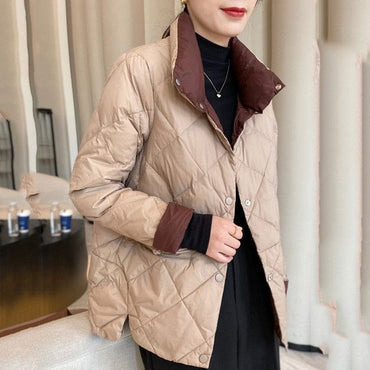 Duck Down Short Warm Jacket