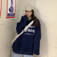 Oversized Hooded Girls Sweat Top