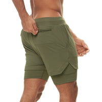 2-in-1 safety pocket sports shorts