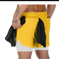 2-in-1 safety pocket sports shorts