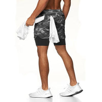 2-in-1 safety pocket sports shorts