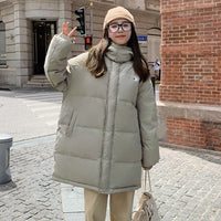 winter thick mid-length jacket