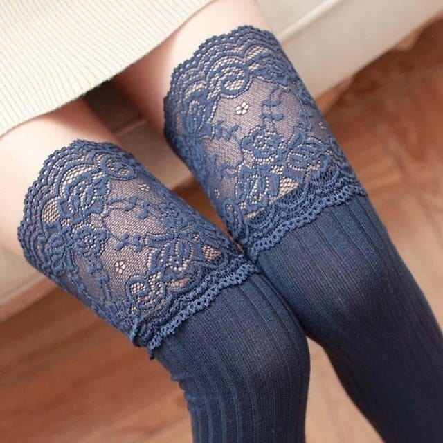 Long Cotton Stockings