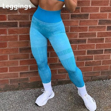 Seamless Two Piece Gym Outfit