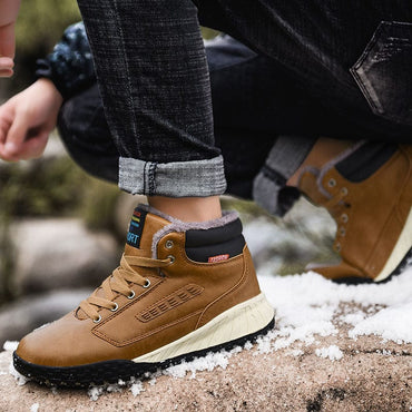 Fleece Lined Plush Trainers