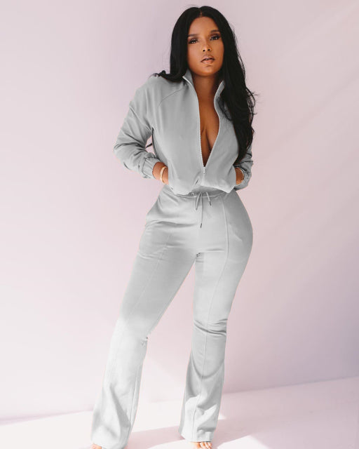 Elegant 2Pcs Tracksuit