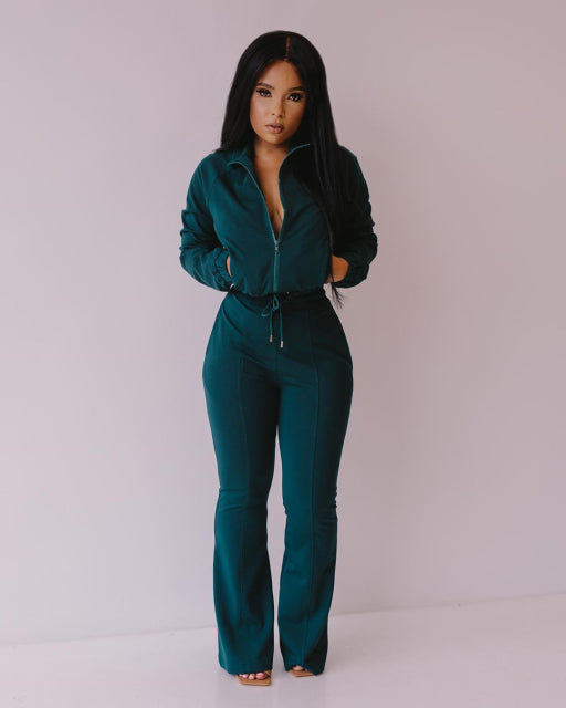 Elegant 2Pcs Tracksuit