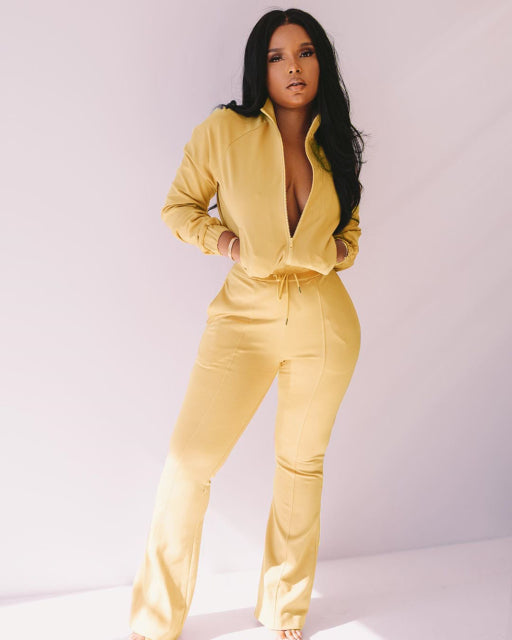 Elegant 2Pcs Tracksuit