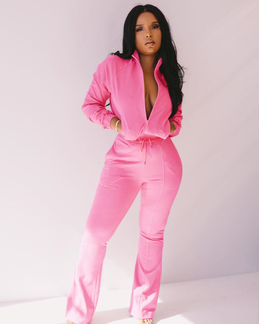 Elegant 2Pcs Tracksuit